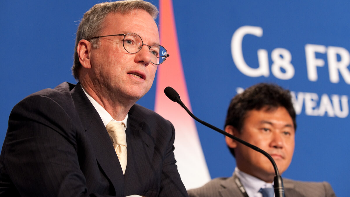 Former Google CEO gives $150M for research in biology, AI